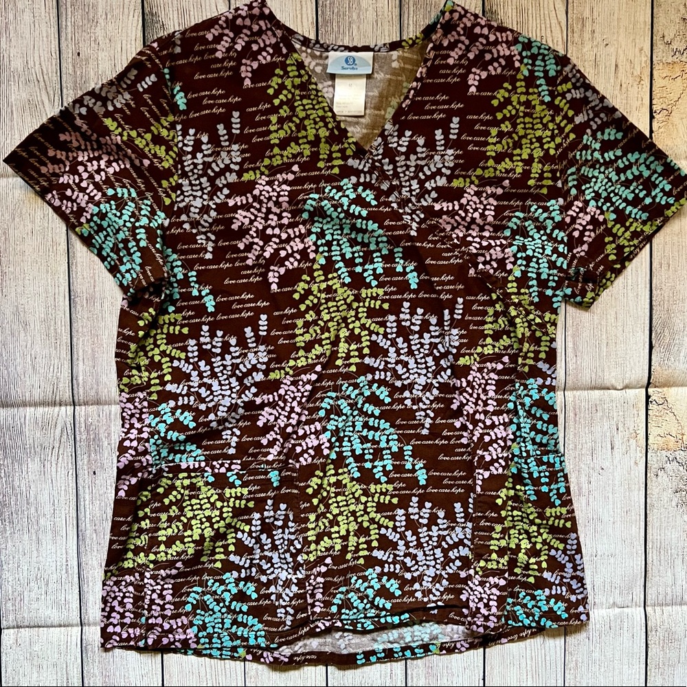 ▪️Love Care Hope Scrub Top▪️